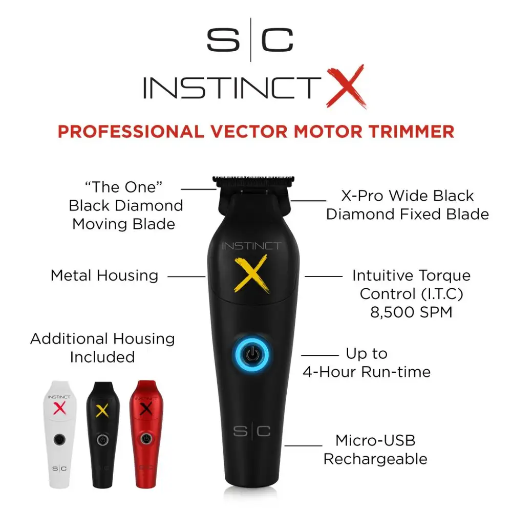 S|C Instinct X IN2 Vector Motor Cordless Trimmer - Image 7