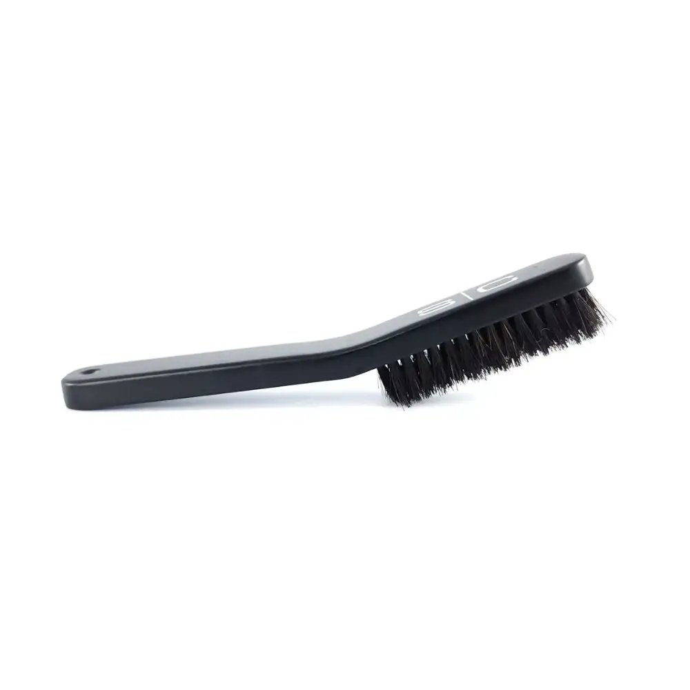 S|C No Knuckles Professional Curved Fade Natural Bristle Brush Large - Image 3
