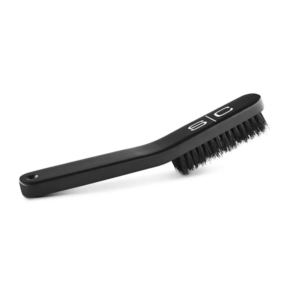 S|C No Knuckles Professional Curved Fade Natural Bristle Brush Large - Image 5