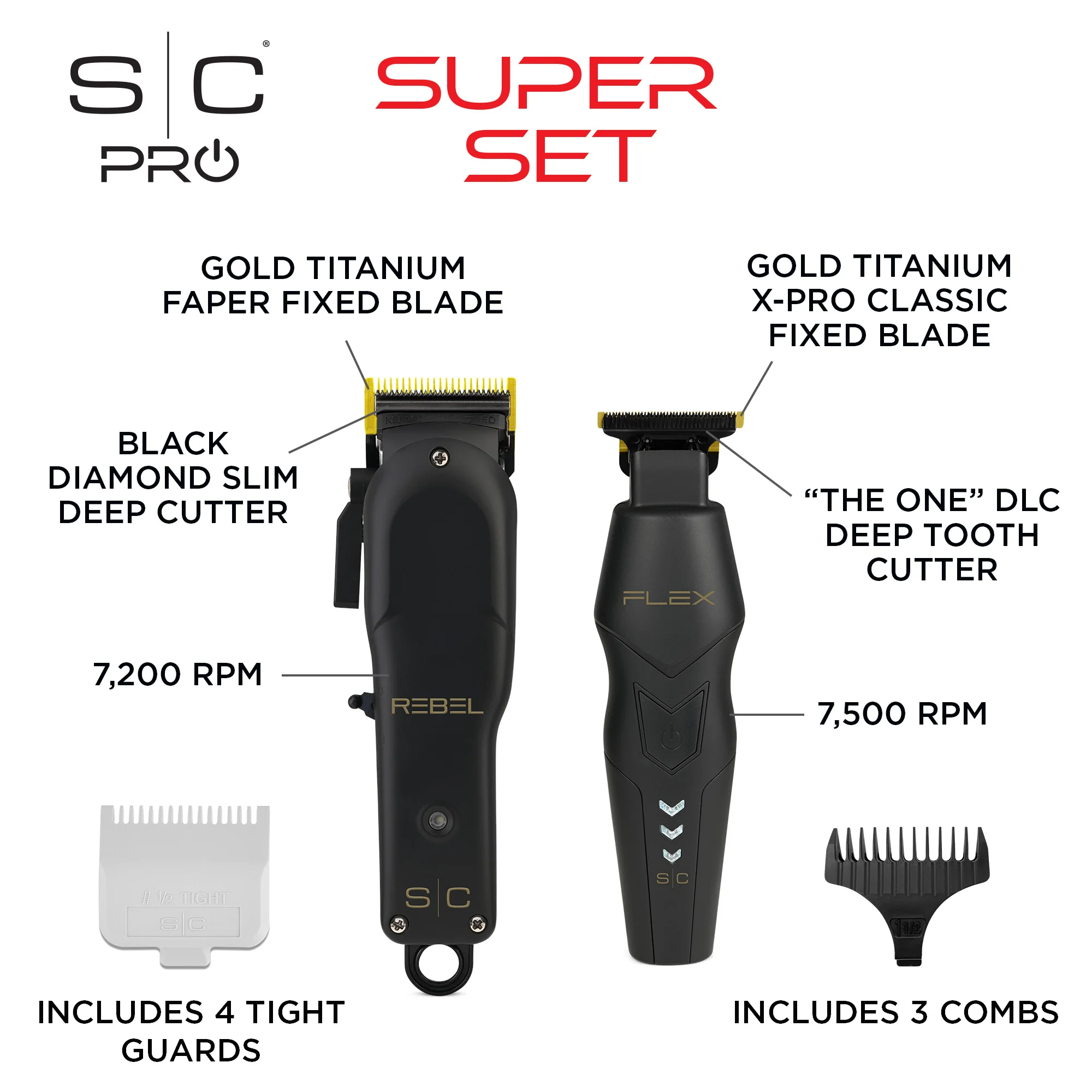 S|C Rebel Clipper + Flex Trimmer Super Set - Image 8