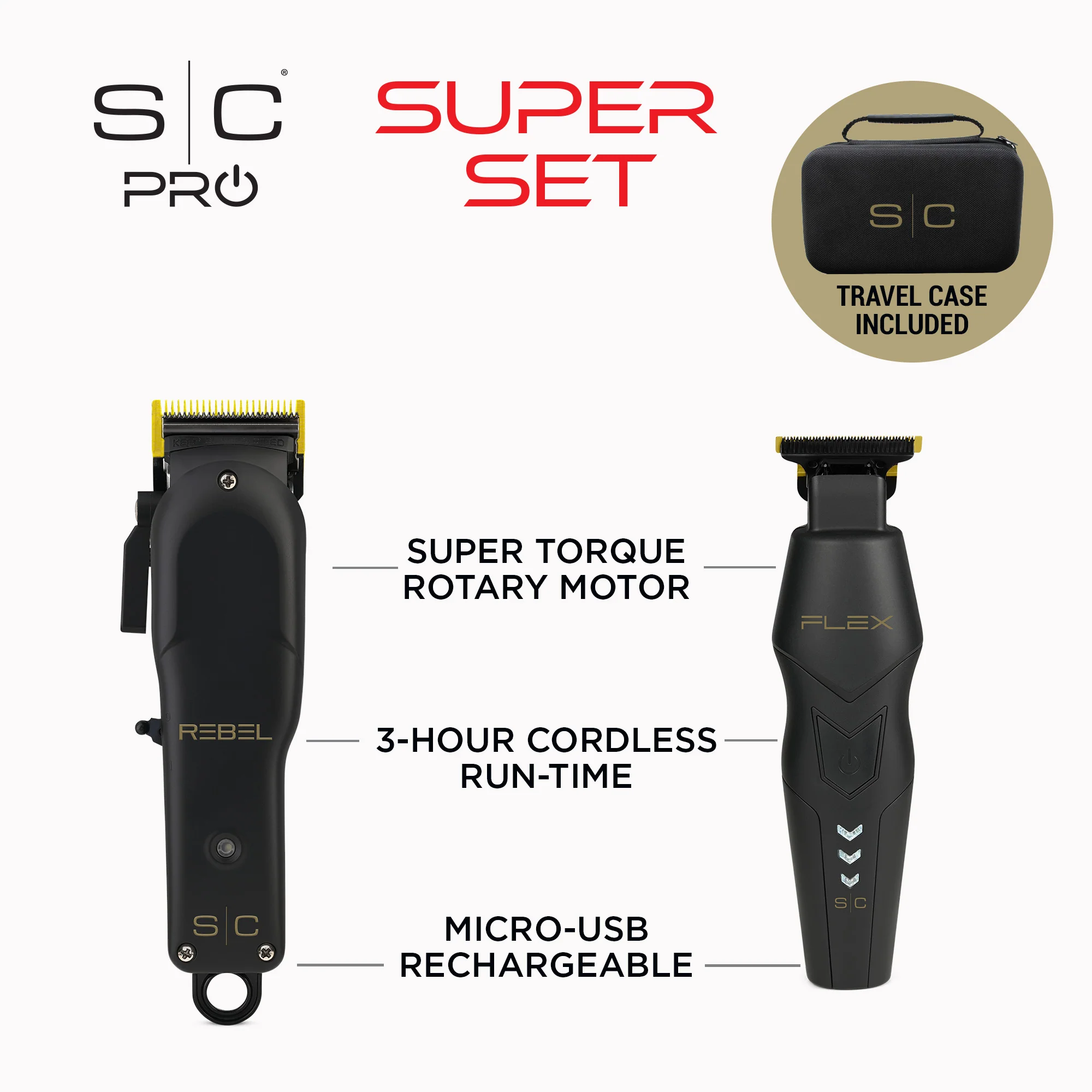 S|C Rebel Clipper + Flex Trimmer Super Set - Image 9
