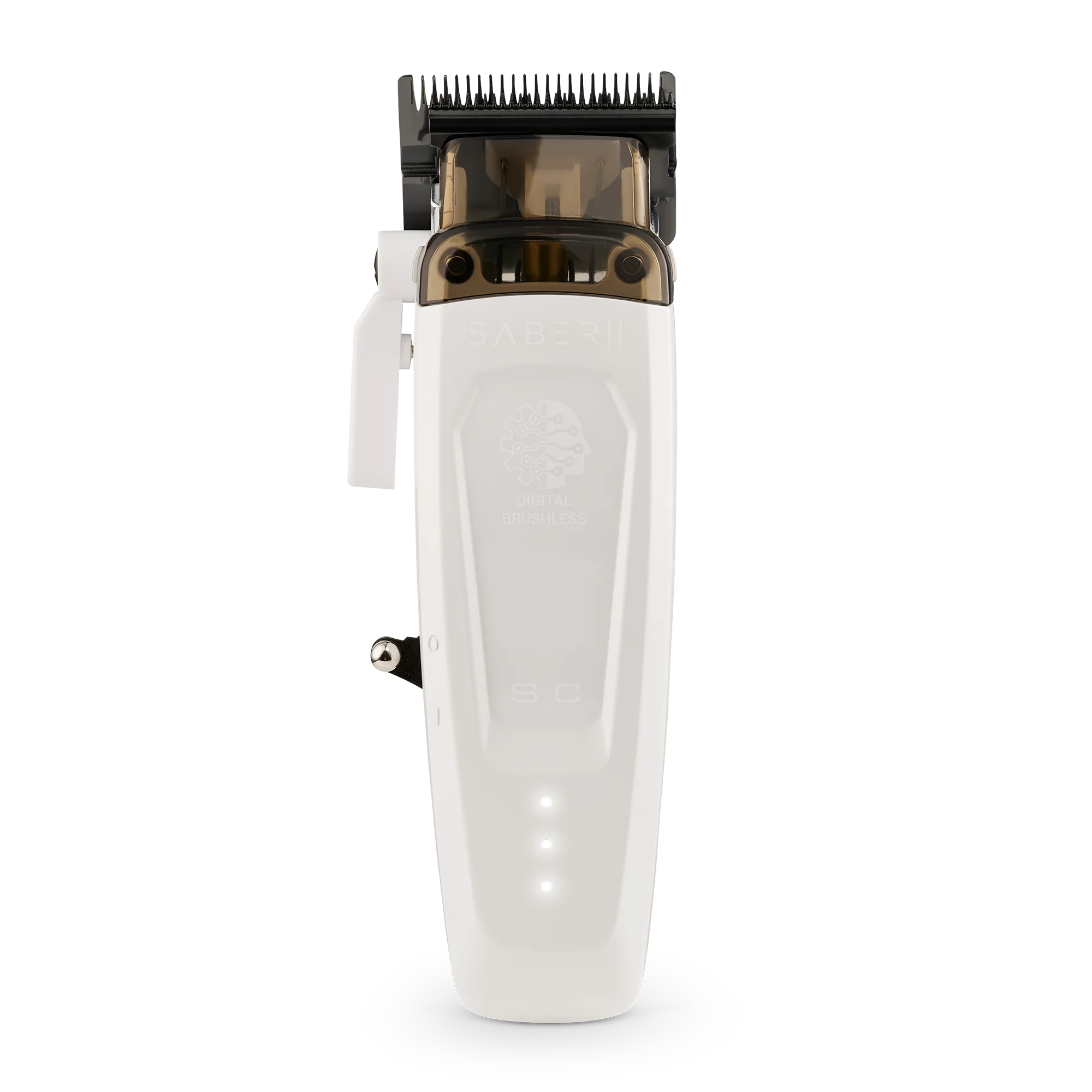 S|C Saber 2.0 Brushless Motor Clipper White - Image 2