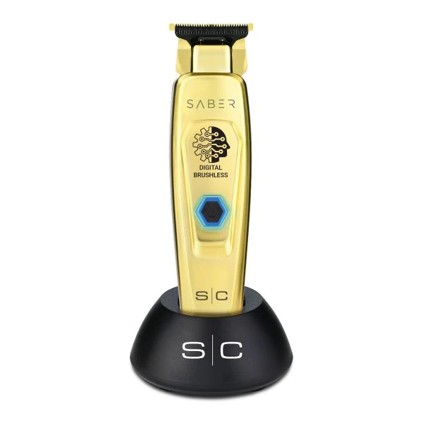 S|C Saber Cordless Brushless Motor Trimmer Gold - Image 2
