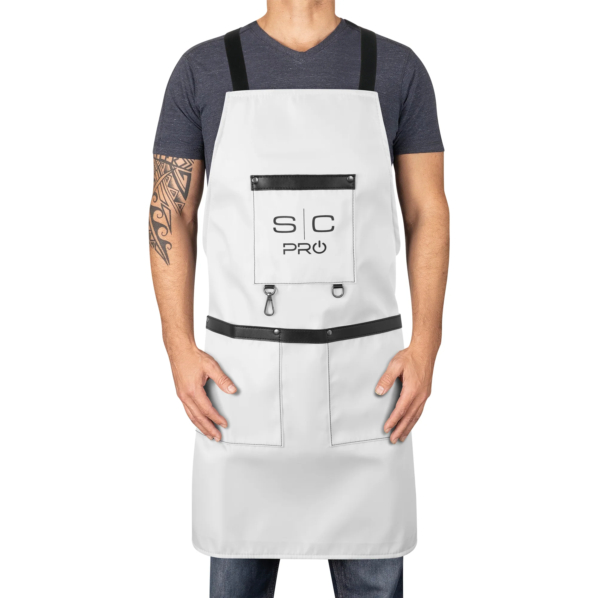 StyleCraft White Radioactive Apron - Image 2