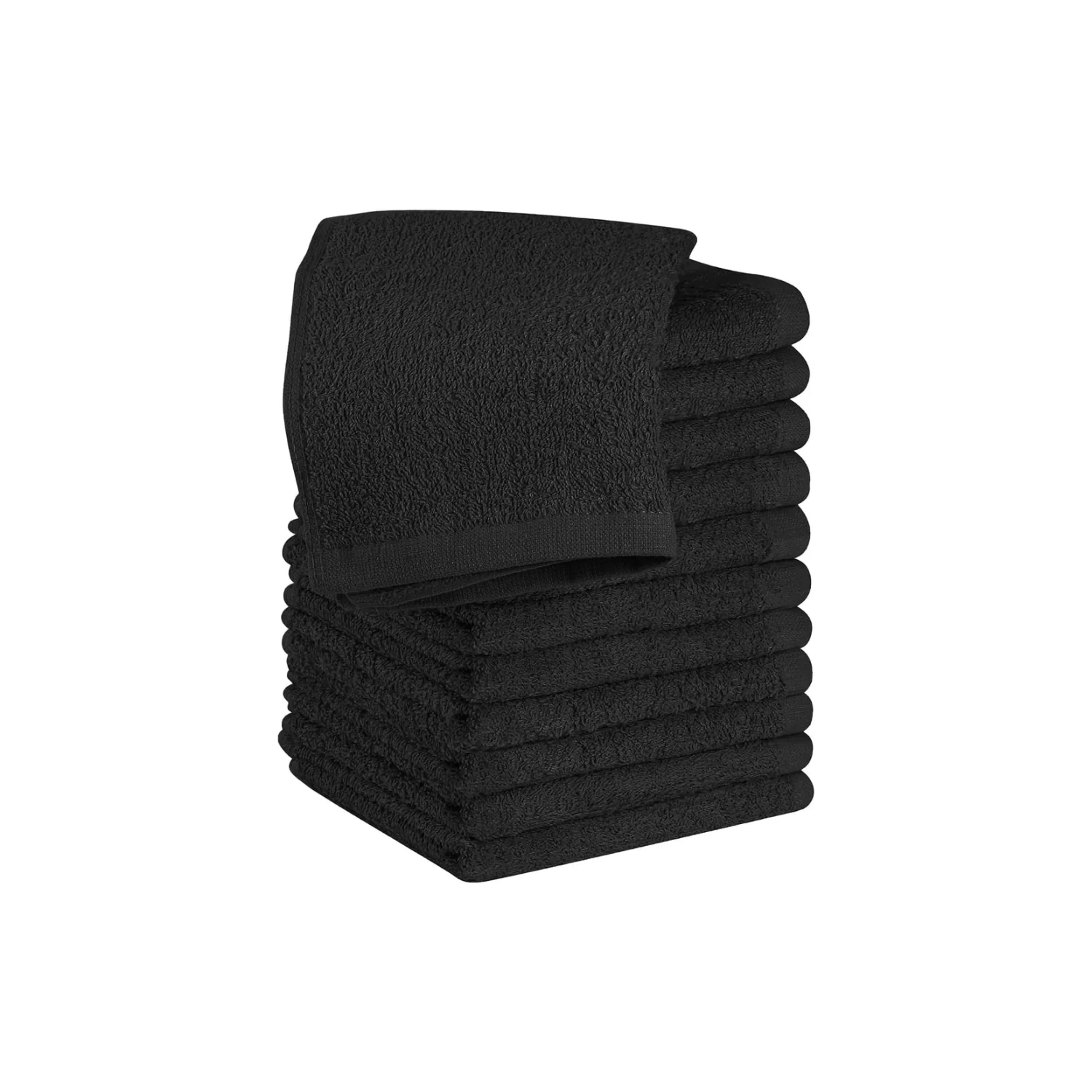 Terry Towels - Bleach Resistant Wash Cloths (12" x 12") - 12 pack