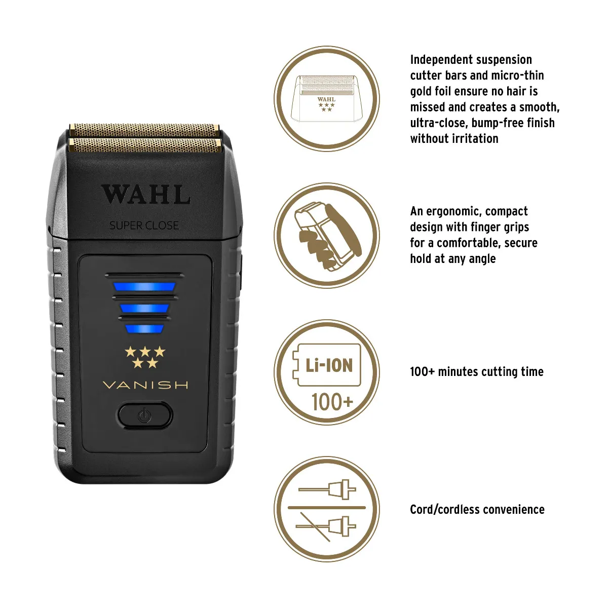 Wahl 5-Star Vanish Shaver - Image 3