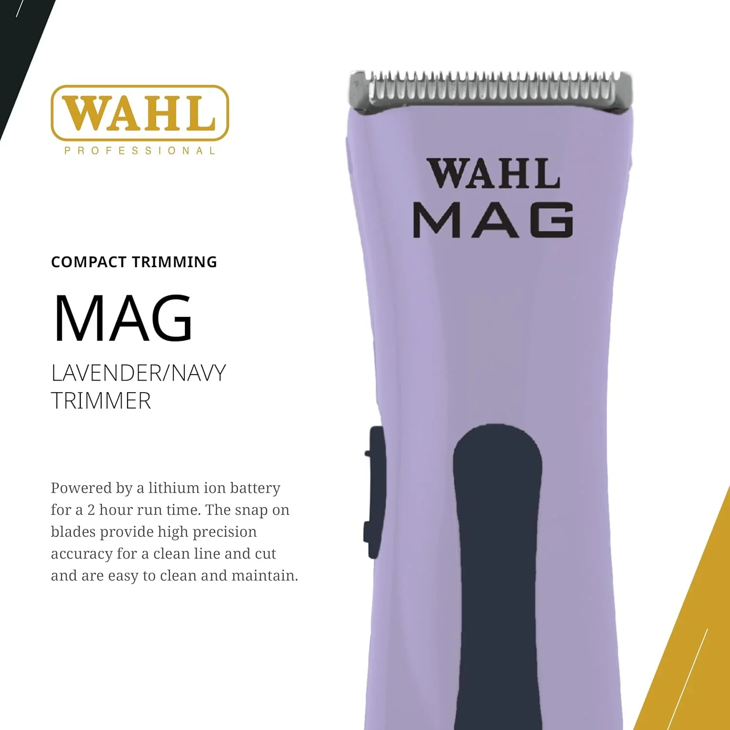 Wahl Limited Edition Mag Lithium Trimmer Lavender - Image 2